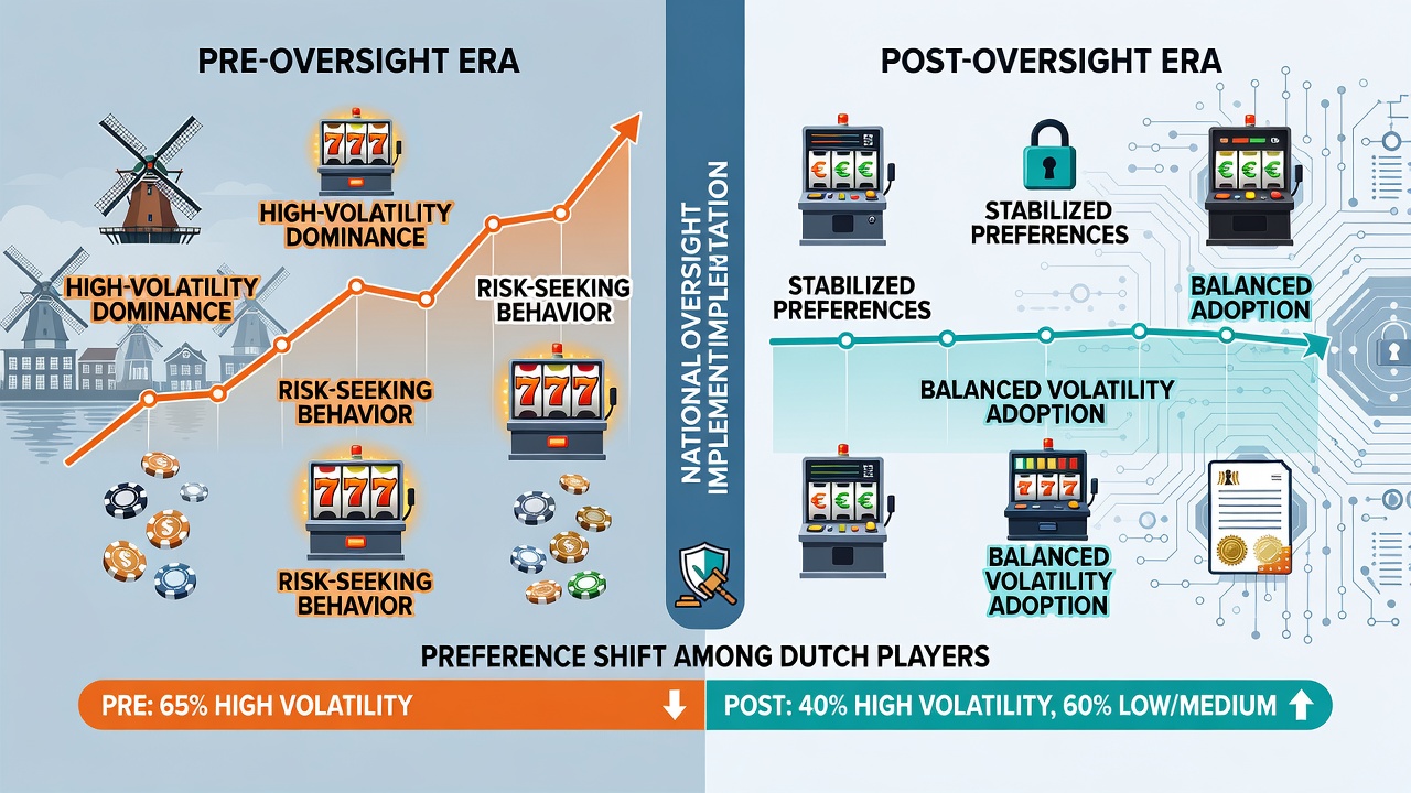 Vergelijkende analyse van slotspelvoorkeuren in Nederland na implementatie van toezicht